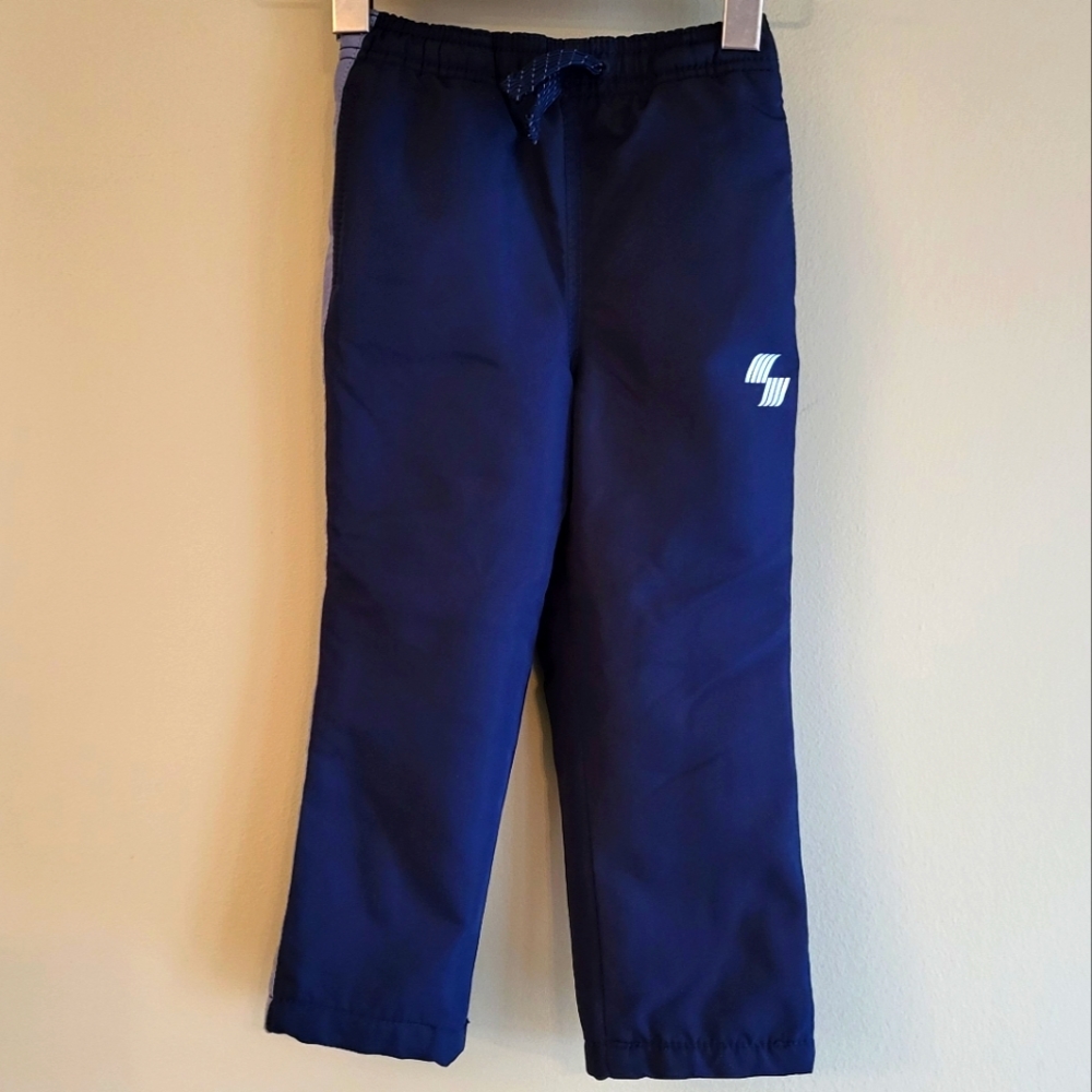 Navy lined snow pants